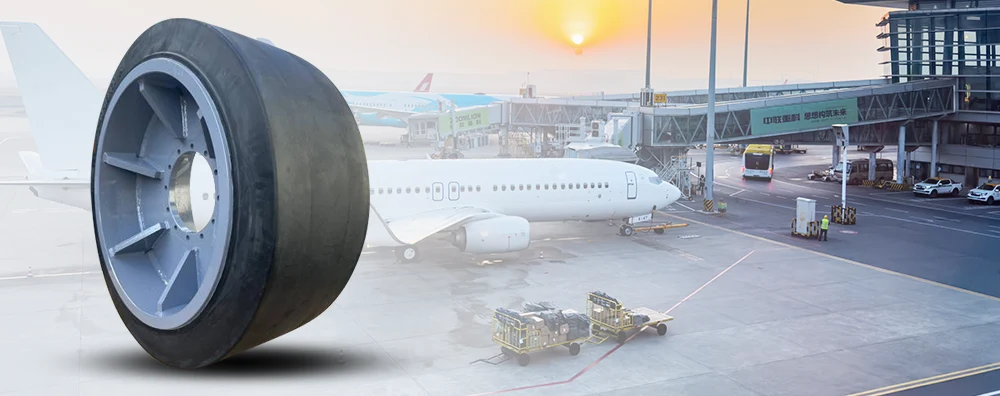 Passenger Boarding Solid Tires